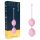 Sweet Play - geisha ballen duo - siliconen - roze