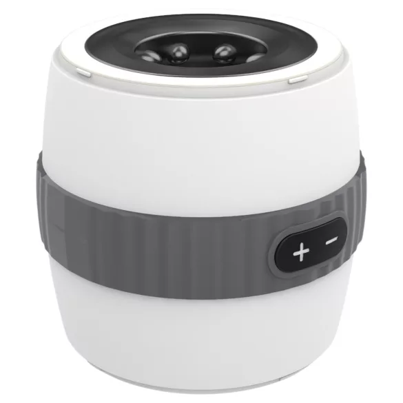 Erospace Men's Play - discrete vibrerende masturbator voor mannen (wit)