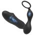 Men's Play - slimme, duwende anaalvibrator (zwart)