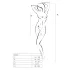 Passion BS027 - net mini-jurkje (rood) - S-L