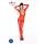 Passion BS031 - open catsuit - rood - S-L