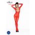 Passion BS031 - open catsuit - rood - S-L