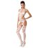 Passion BS053 - necc lingerieset met halternek - wit - S-L