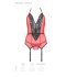 Passion Peonia - lingerie set - top en string - rood