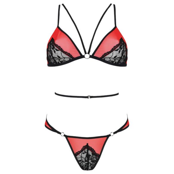 Passion Peonia - bh-set (rood)