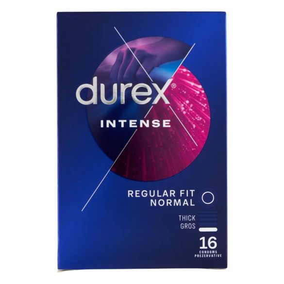 Durex Intense - geribbelde en gestippelde condooms - 16 stuks
