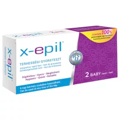 X-Epil - zwangerschapstest - sneltest - 2 stuks