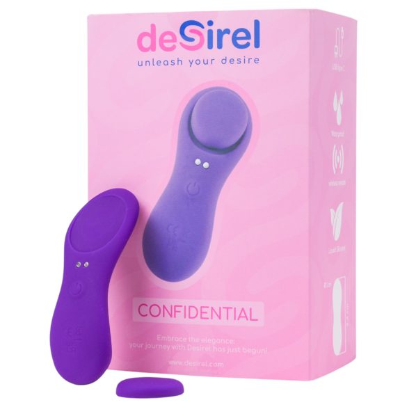 Desirel Confidential - vibrerende slip met app - lila