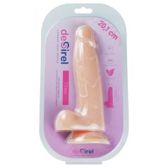 Desirel Titan - levensecht dildo met ballen (natuurlijk)