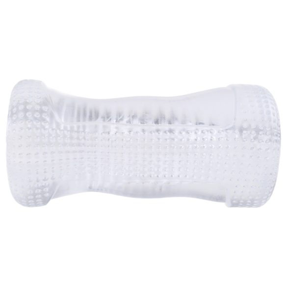 Desirel Vertigo - masturbator met geribbelde binnenkant (doorzichtig)