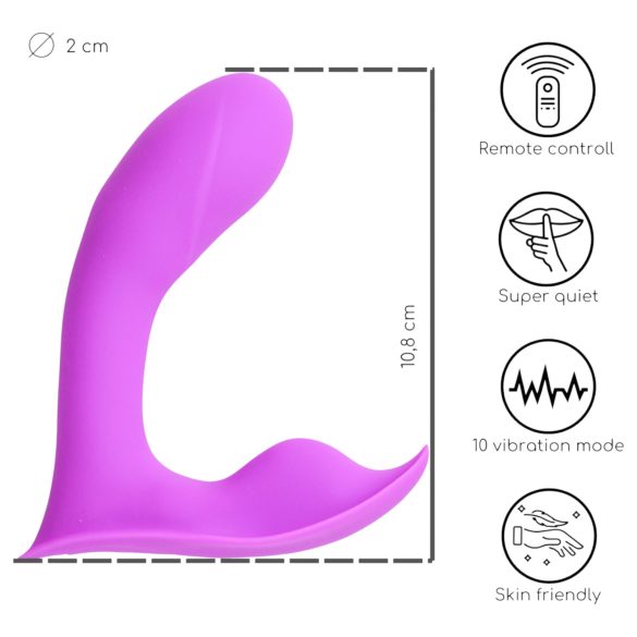 G-spot en prostaat vibrator (paars)