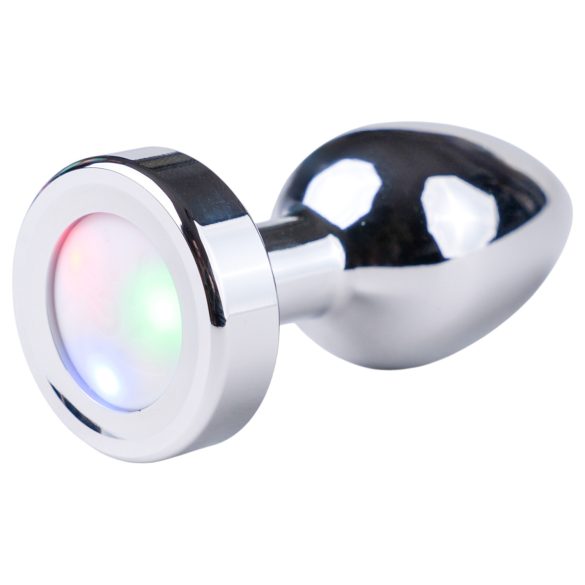 Desirel GlowPlug - anaal plug met verlichting - klein - zilver