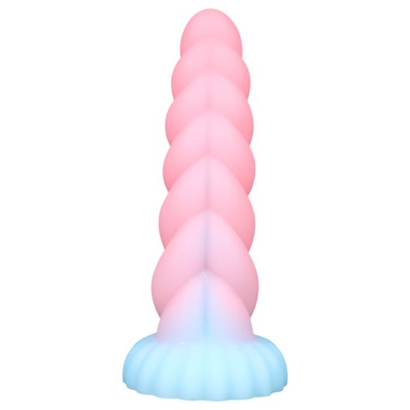 OgazR - Glow Unicorndildo 22 cm (Regenboog)