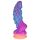 OgazR - Gloeiende Draak Dildo - 22cm (paars-roze)