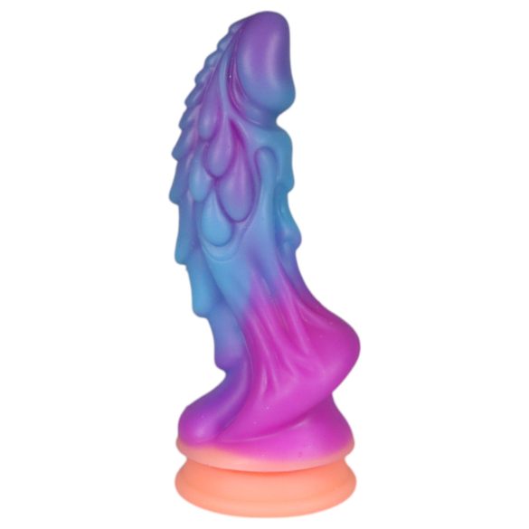 OgazR - Gloeiende Draak Dildo - 22cm (paars-roze)