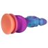 OgazR - Gloeiende Draak Dildo - 22cm (paars-roze)