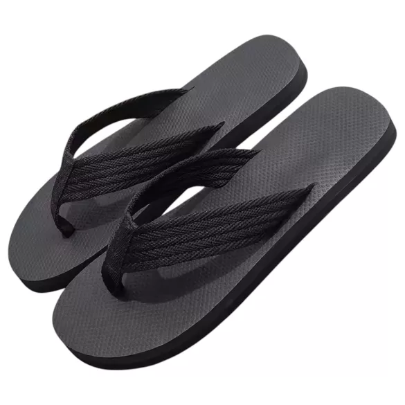 Flip-flop slipper - penis print - zwart - 42/43