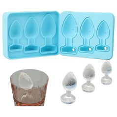Anale Plug IJsblokjesmaker (Blauw)