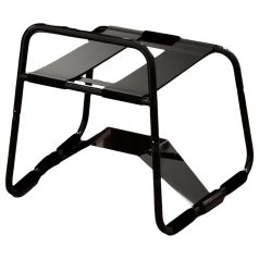 Magisch Kussen - Sekskrukk met dildo houder (zwart)