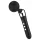 Gebogen - massagevibrator - oplaadbaar - zwart