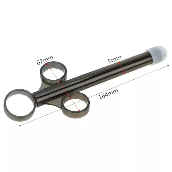 Glijmiddel doseerspuit - blauw