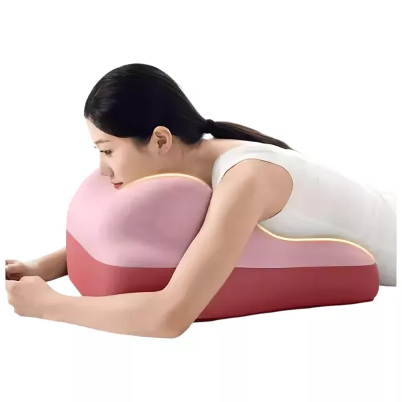 Desirel Magic Pillow - Traagschuim kussen met dildo‑houder (grijs)