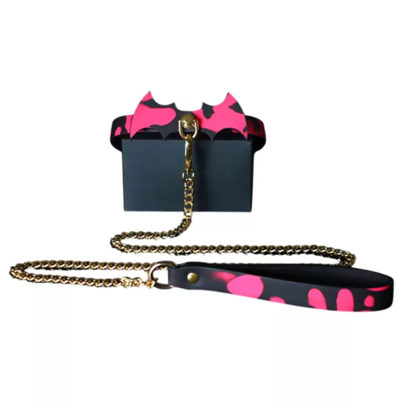 Heatmark - halsband met riem - verstelbaar