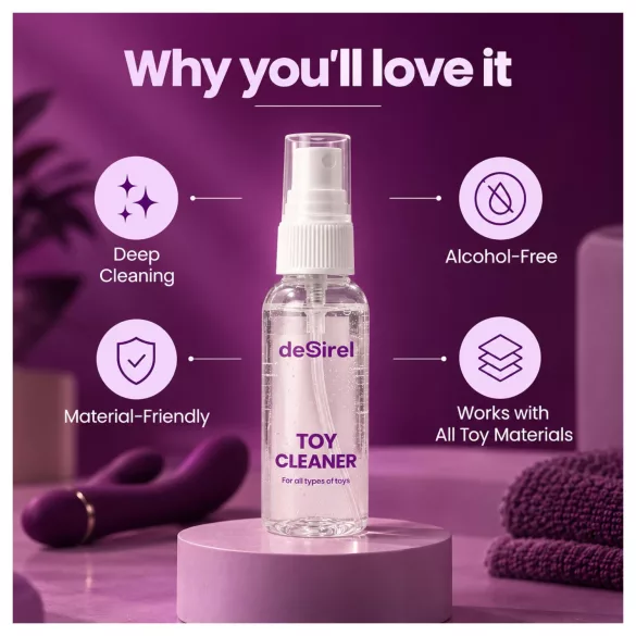 Desirel - reinigingsspray met desinfecterende werking (50 ml)