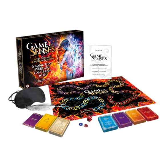 Zintuigenspel - erotisch gezelschapsspel - Engels