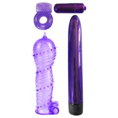 Classix - vibrator set voor koppels - paars