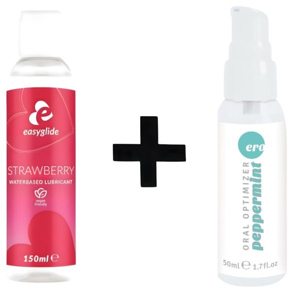 Orale seks - beginnersset voor koppels - gel en glijmiddel