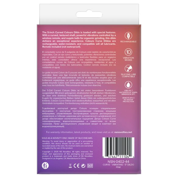 NS Novelties - 2in1 clitorisstimulator en G-spot vibrator (roze)