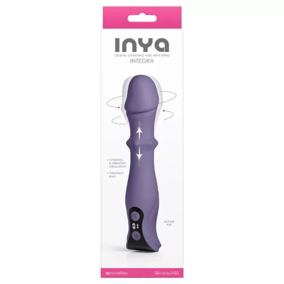 NS Novelties - rabbit vibrator - roterend en stotend - paars