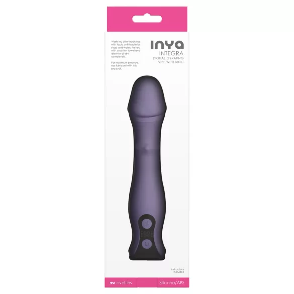 NS Novelties - rabbit vibrator - roterend en stotend - paars