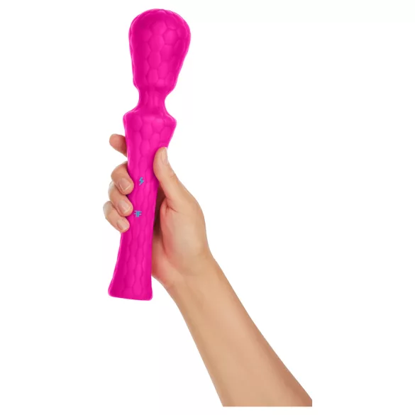 FemmeFunn Ultra Wand XL - vibrator massager - premium - siliconen - roze