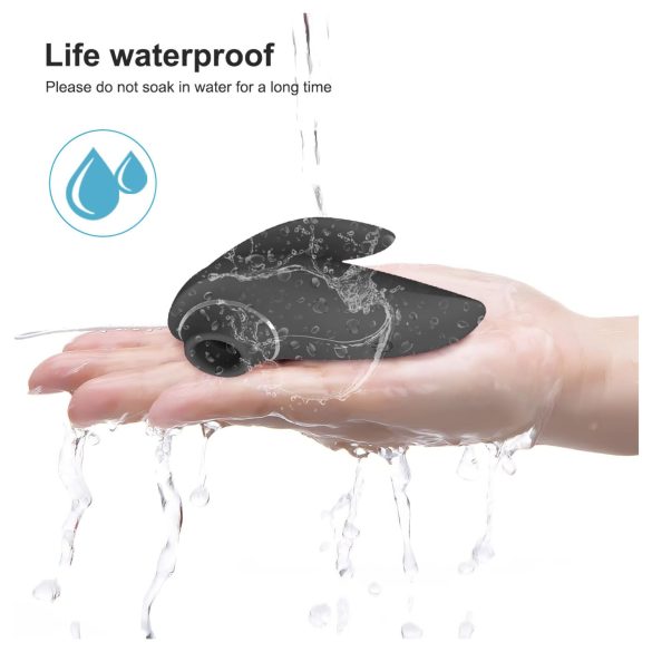 AlvUp - luchtdruk clitorisstimulator vibrator - zwart