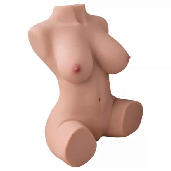 XISE Dania - torso masturbator met stootfunctie - siliconen huidkleur