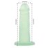 Addiction Cocktails - zuignap dildo (groen)