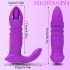 AlvUp - slimme stoot anaal vibrator - oplaadbaar silicone - paars