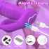 AlvUp - slimme stoot anaal vibrator - oplaadbaar silicone - paars