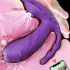 AlvUp - App-gestuurde opzetbare vibrator (paars)