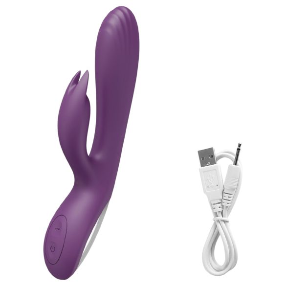 AlvUp - G-spot vibrator met konijnenoor - siliconen - paars