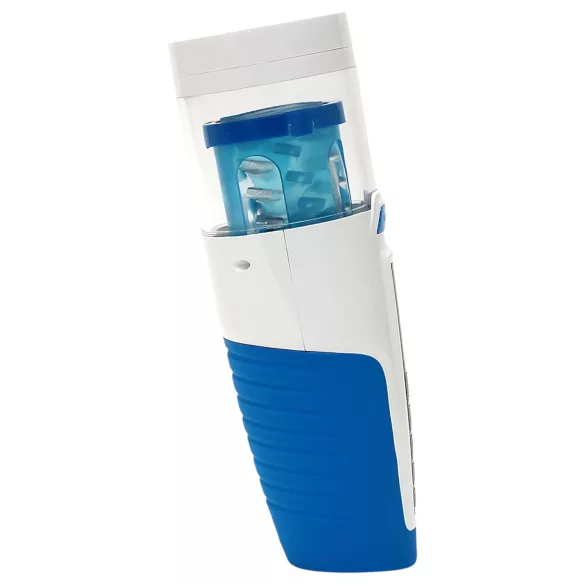 Leten SM370 - kreunende, draaiende masturbator (wit)
