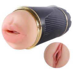 Lonely - mond & kunstvagina masturbator (natuur-zwart)