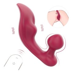 Sex HD Chomper - clitoris en anale vibrator (rood)