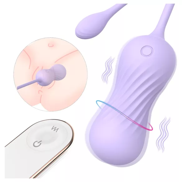 Sex HD - Vibrerend Ei - Stuwende Trilling - Silicone Paars