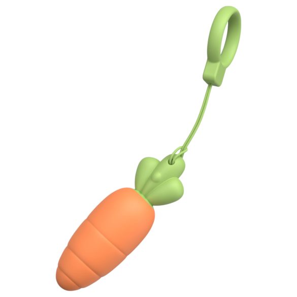 Sex HD Carrots - vibrator - wortelvorm - siliconen - oranje