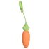 Oranje wortel-vibrator - Sex HD plezier
