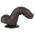 Lovetoy Sliding-Skin - realistische dildo met ballen - dubbel laag
