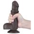 Lovetoy Sliding-Skin - realistische dildo met ballen - dubbel laag
